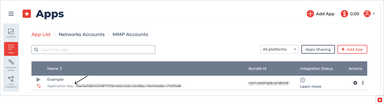 App Key